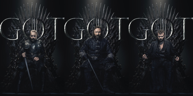 Jorah Mormont, Iain Glen, TV Show, Euron Greyjoy, Rory McCann, Game Of Thrones, 8K, Sandor Clegane, Pilou Asbæk