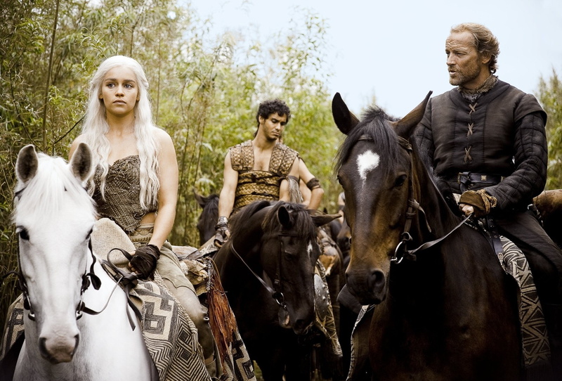 Game Of Thrones, Daenerys Targaryen, Jorah Mormont, 1080P, TV Show