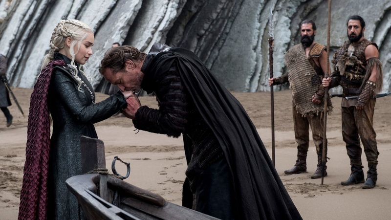 Iain Glen, 1080P, TV Show, Jorah Mormont, Emilia Clarke, Game Of Thrones, Daenerys Targaryen