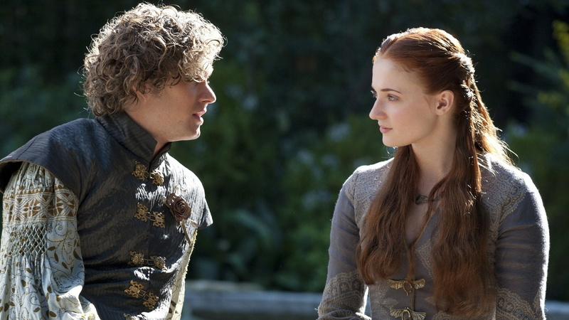 Sansa Stark, 1080P, Finn Jones, Sophie Turner, Game Of Thrones, TV Show, Loras Tyrell