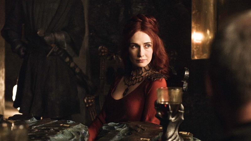 women, red, melisandre, asshai, actress, game, series, thrones, hbo, van, hat, 1080P, carice, houten