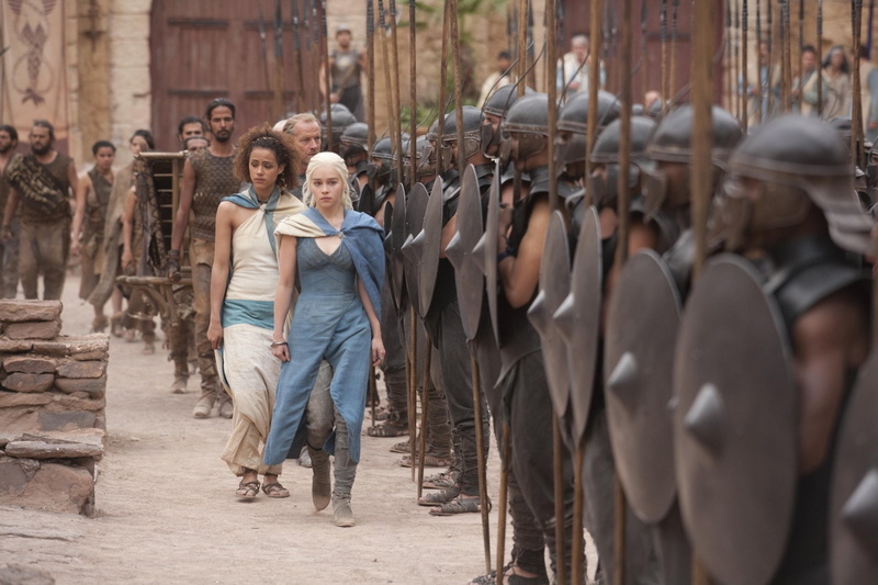 Missandei (Game Of Thrones), Emilia Clarke, Daenerys Targaryen, 1080P, Nathalie Emmanuel, Game Of Thrones, TV Show
