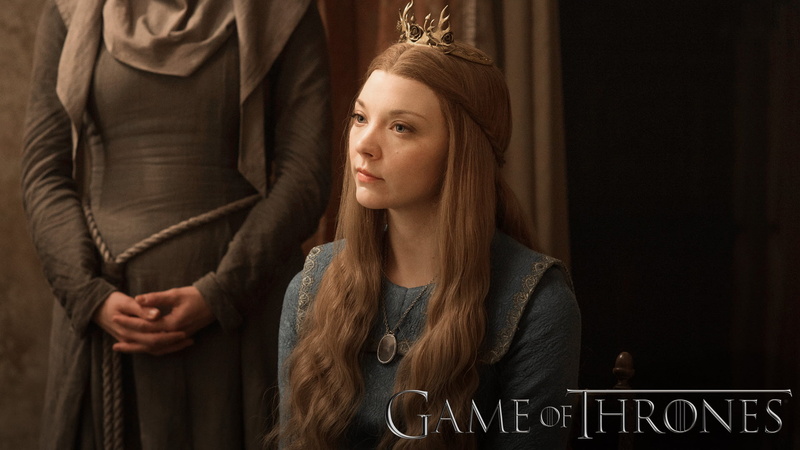 Natalie Dormer, long hair, blue eyes, actress, 1080P, Margaery Tyrell, women, Game of Thrones
