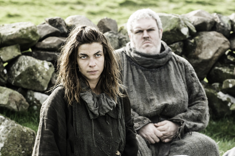 4K, Hodor (Game of Thrones), Kristian Nairn, Natalia Tena, Game Of Thrones, Osha (Game Of Thrones), TV Show