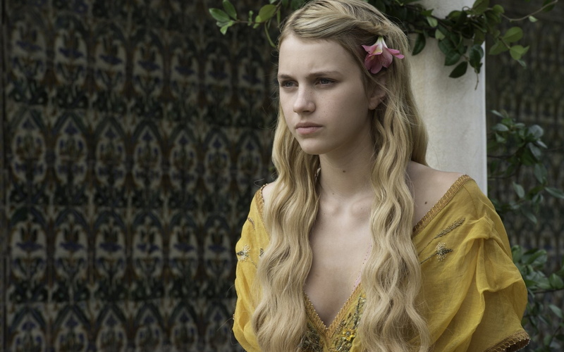 beautiful woman, contemplation, headshot, hair, young adult, Game Of Thrones, one person, hairstyle, beauty, women, blond hair, Nell Tiger Free, portrait