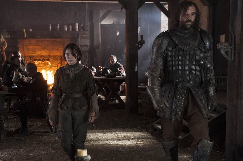 TV Show, Game Of Thrones, Sandor Clegane, Arya Stark, Maisie Williams, Rory McCann, 1080P