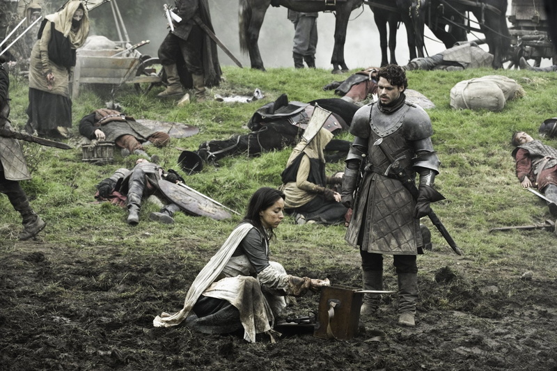 Richard Madden, Oona Chaplin, 1080P, Robb Stark, TV Show, Game Of Thrones, Talisa Stark