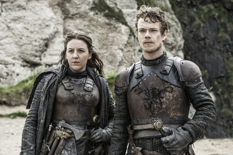 Alfie Allen, TV Show, 1080P, Game Of Thrones, Theon Greyjoy, Gemma Whelan, Yara Greyjoy