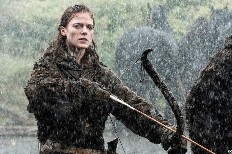 Ygritte (Game of Thrones), mid adult, hunter, Rose Leslie, TV Show, plant, one person, forest, adult, warm clothing, winter, clothing, young adult, history