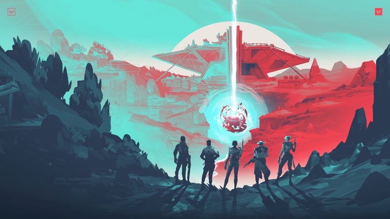 Valorant, 4K, video game art