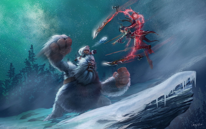 Irelia (League Of Legends), Video Game, League Of Legends, 1080P, Nunu (League Of Legends)