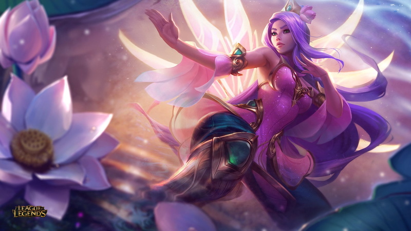 purple, League Of Legends, women, young women, night, Irelia (League Of Legends), hairstyle, Video Game, 1080P, one person, beauty, arts culture and entertainment