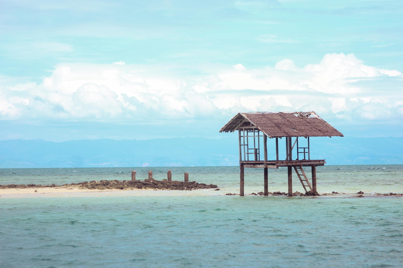 bright, beach, tubigon, philippines, ocean, beautiful, bohol, horizon over water, outdoors, architecture, cloud - sky, tranquil scene, no people, water