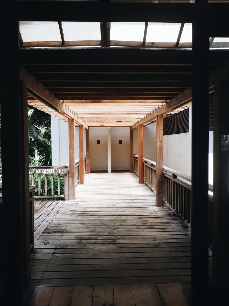light, no people, summer, beholdbohol, built structure, window, ceiling, corridor, pathway, wood - material, the way forward, door, arcade, building, 4K