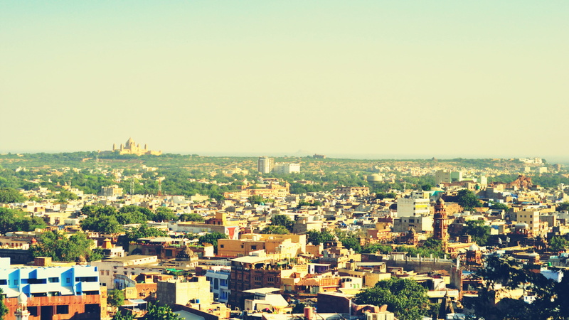 jodhpur, india, high angle view, building, community, 4K, townscape, architecture, city, cityscape, nature, day, building exterior, crowd, sky, clear sky