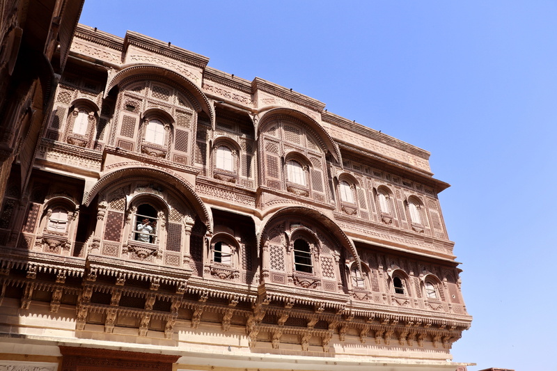fort, day, travel, rich, city, clear sky, jodhpur, 5K, low angle view, tourism, history, india, the past, built structure, building, nature, historical