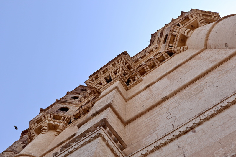 the past, india, archaeology, place of worship, low angle view, sky, architectural column, built structure, belief, structure, history, day, building, fort