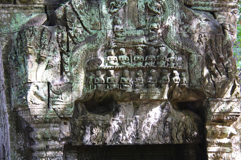 architecture, history, human representation, temple, place of worship, buddhism, angkor, old, ancient, stone, movie, antique, building, male likeness, ta prohm temple