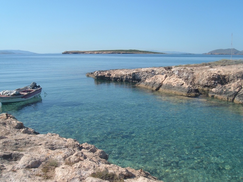 greek, mediterranean, rocky coastline, bay, transportation, nautical vessel, 1080P, day, yacht, solid, island, clear sky, beach, tranquility, greece, rock - object