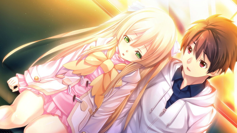 red, blonde, long, nachi, youji, black, eyes, bullet, 720P, shinya, skirt, hair, innocent, game, short, yasouji, oosaki, green