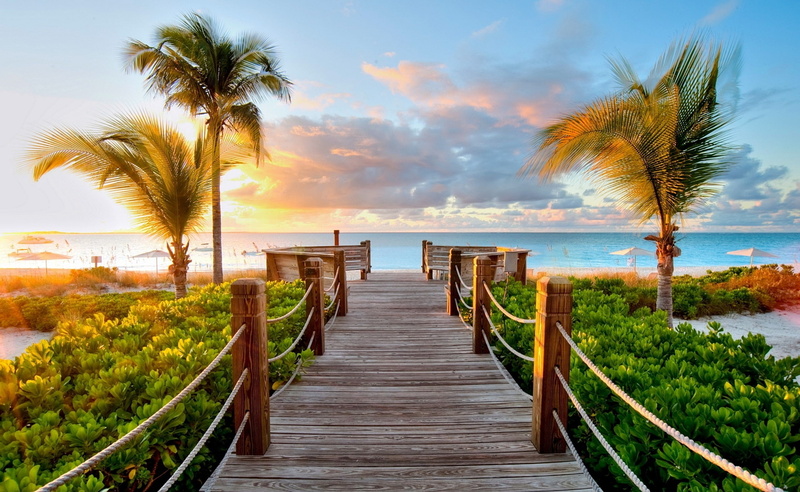 2K, wooden, Summertime, Vacation, horizon over water, sea, Water, welcome, Summer, tropical climate, railing, dock, no people, Exotic, scenics - nature