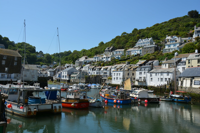 Polperro, Resort town, Harbour, Cornwall, England, 5K