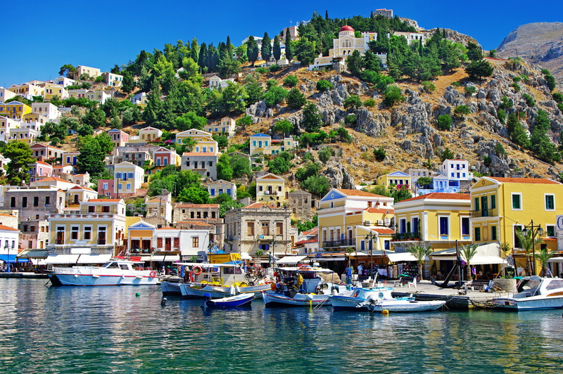 residential district, dalmatia, sea, multi Colored, italy, travel, travel Destinations, history, village, landscape, house, building Exterior, cityscape