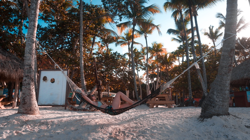 soil, chilling, travel, woman, trunk, punta cana, beach, bavaro beach, branch, 5K, day, built structure, tree, growth, plant, architecture, land, park
