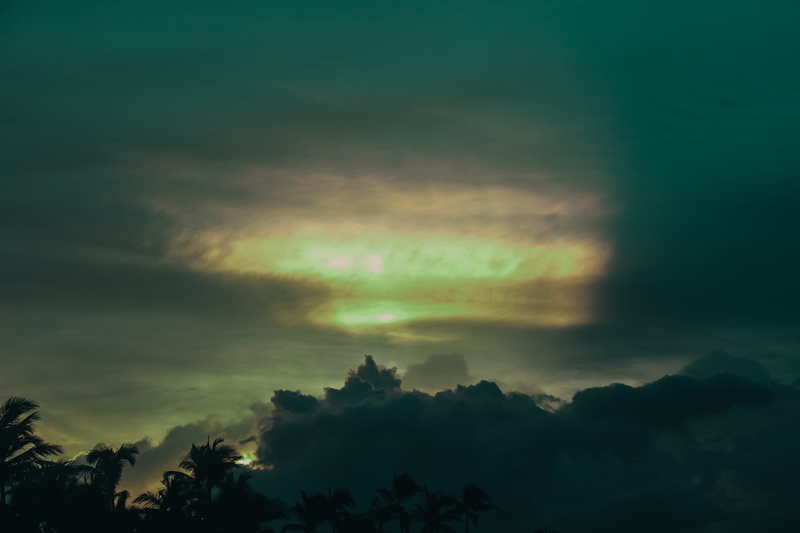 punta cana, sunset, idyllic, sky, scenics - nature, plant, cloud - sky, nature, silhouette, heaven, no people, outdoors, sun, tree, tranquility, cloud