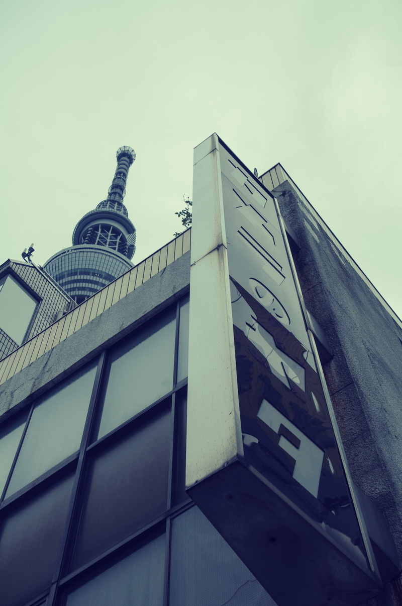 buildings, built structure, tower, no people, building exterior, sky, billboard, nature, clear sky, low angle view, modern, day, window, tokyo skytree