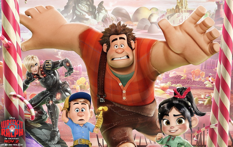Ralph (Wreck-It Ralph), young women, statue, Movie, people, Wreck-It Ralph, Vanellope von Schweetz, young adult, women, arts culture and entertainment