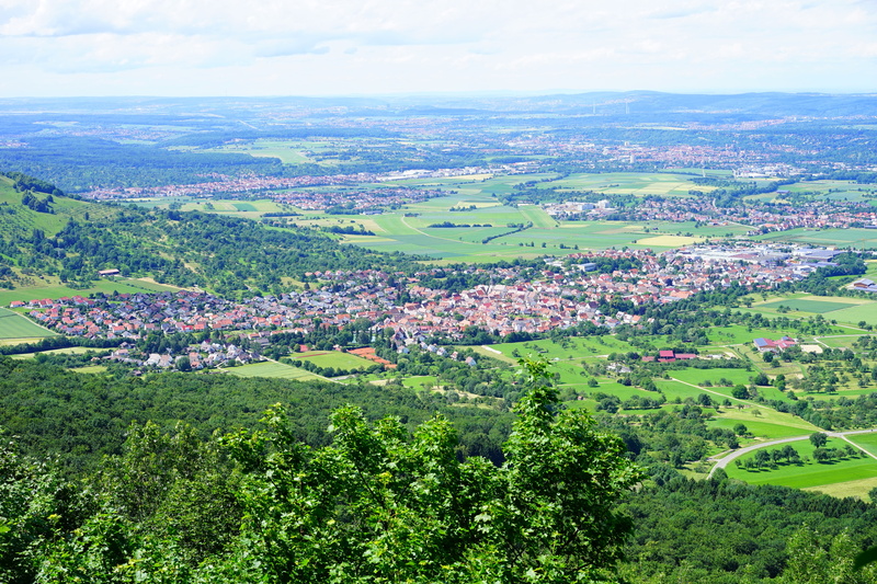 green color, farm, outdoors, cityscape, landscape, tree, tranquility, hiking area, protected landscape area, alb edge, scenics - nature, land, scenics