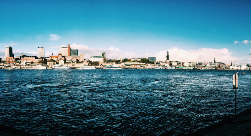 building exterior, sea, deutschland, water, architecture, nautical vessel, river, outdoors, nature, skyline, day, urban skyline, elbe, fluss, sky, building
