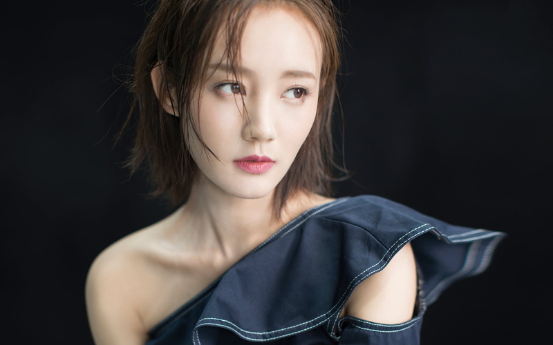 Li Yitong, China, 1080P, fashion, looking away, Asia, actress
