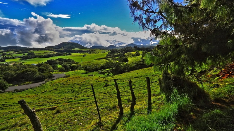 green color, water, meadow, grass, mountain range, valley, park, no people, outdoors, tranquility, horizon, environment, landscape, scenic, growth, outdoor