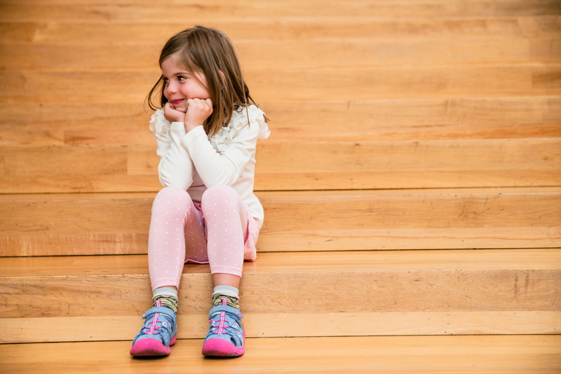 Happy, Fashion, Children, shoe, childhood, photo, front view, one person, offspring, indoors, pink color, 4K, females, sitting, wood, full length, lifestyles