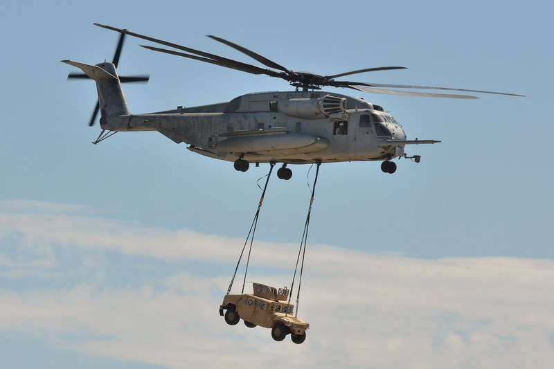 transport, helicopter, Super Stallion, military, heavy, shipping, Sikorsky, CH-53E, 1080P