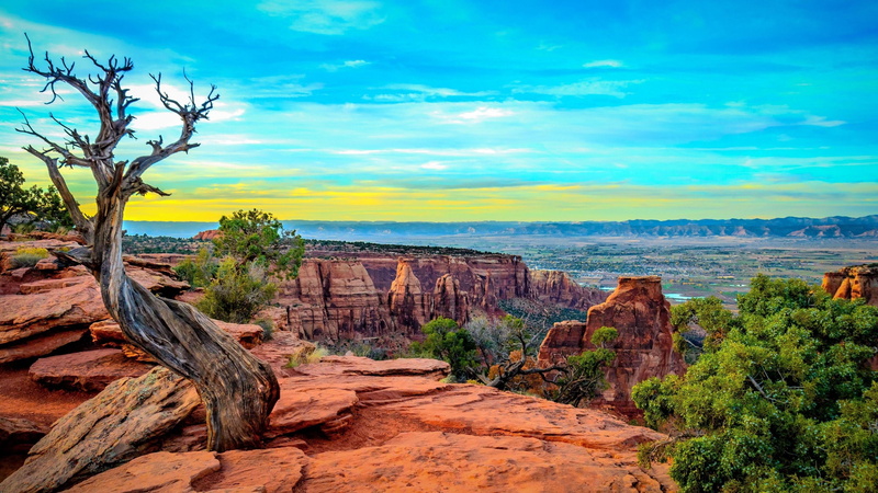 united states, landscape, colorado, canyon, monument canyon, 4K
