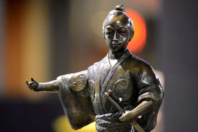 male likeness, representation, creativity, no people, japanese, architecture, art and craft, decoration, figure, single object, asia, japan, belief, bronze - alloy