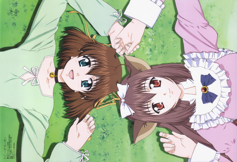 ribbons, 4K, yoriko, sagisawa, asakura, capo, choker, nemu, da capo