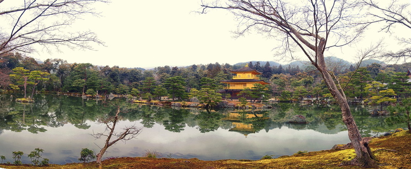 Kinkaku-ji, Reflection, lake, autumn, Landscape, Zen, 1080P, travel, architecture, Japan, beauty in nature, tranquility, tourism, water, travel destinations