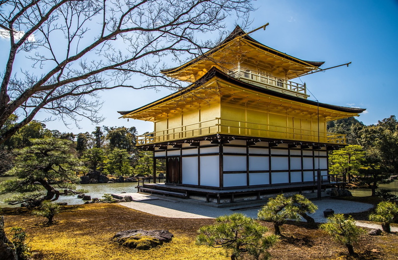 1080P, Kinkaku-ji, Japan, Temples