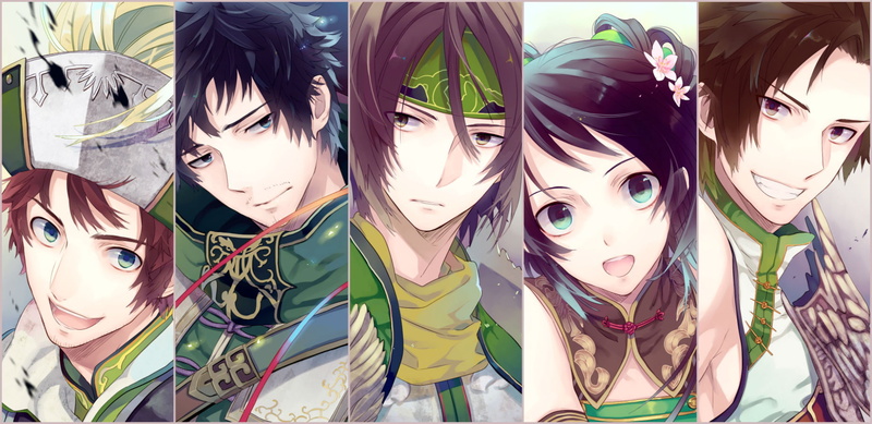 anime, headband, warriors, xing, shu, eyes, bao, action, guan, 720P, yinping, hair, mizuguchi, brown, tactical, zhang, warrior, fantasy, fighting, blue