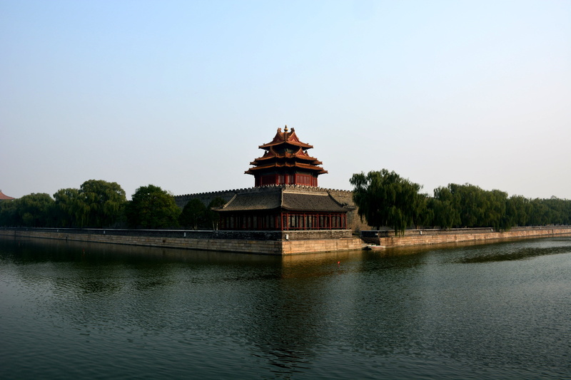 lake, building exterior, the national palace museum, outdoors, no people, architecture, tree, building, the past, water, religion, nature, 5K, tourism