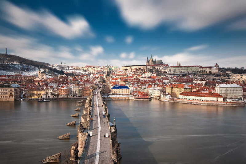 Peter Parler, Czech Republic, Prague, cityscape, Vltava river, Charles Bridge, Stone Bridge, 1080P, Prague Bridge