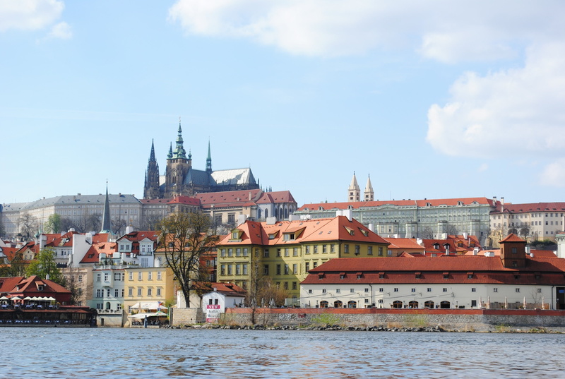 the city of Prague, Vltava, 2K, city, prague