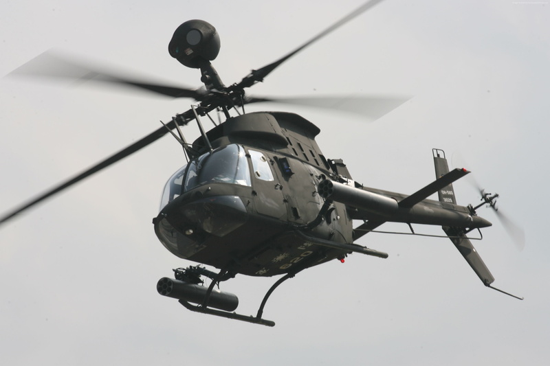 US Army, U.S. Air Force, OH-58 Kiowa, helicopter, 2K