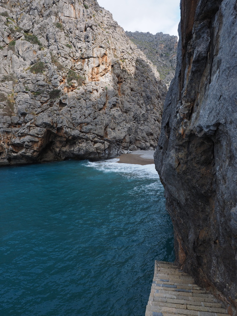 natural wonders, mountain range, Booked, mallorca, no people, 4K, sea, mountain, rock formation, day, bay of sa calobra, beauty in nature, cliff, rocky mountains