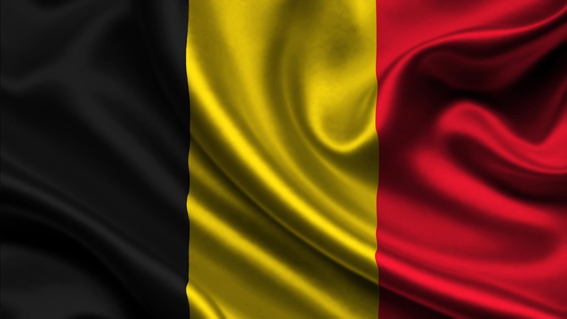 black, red, 1080P, yellow, flag, Belgium