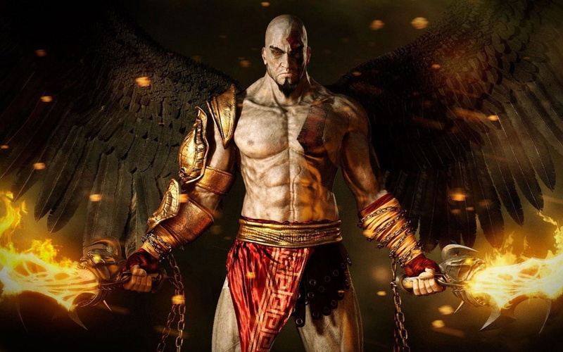 warrior, 1080P, action, slash, kratos, new, ascension, hack, game, god, war, fighting, fantasy, norse, adventure, beginning, video